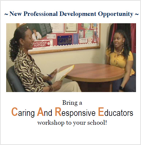 New Professional Development Opportunity - Bring a Caring and Responsive Educators workshop to your school!